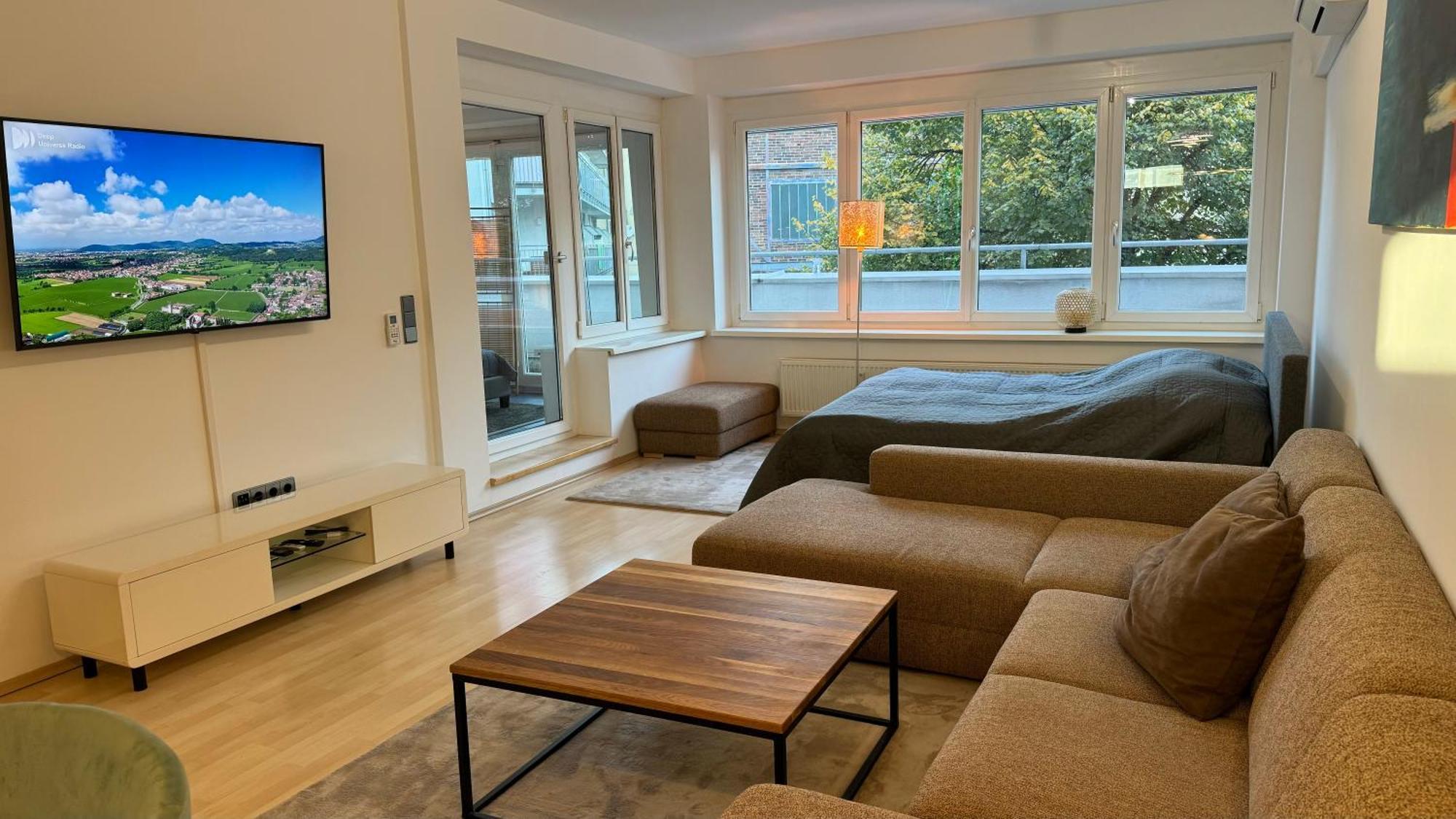 City Apartement Linz Fuer 5 Gaeste Mit Self-Checkin Und Kueche Εξωτερικό φωτογραφία